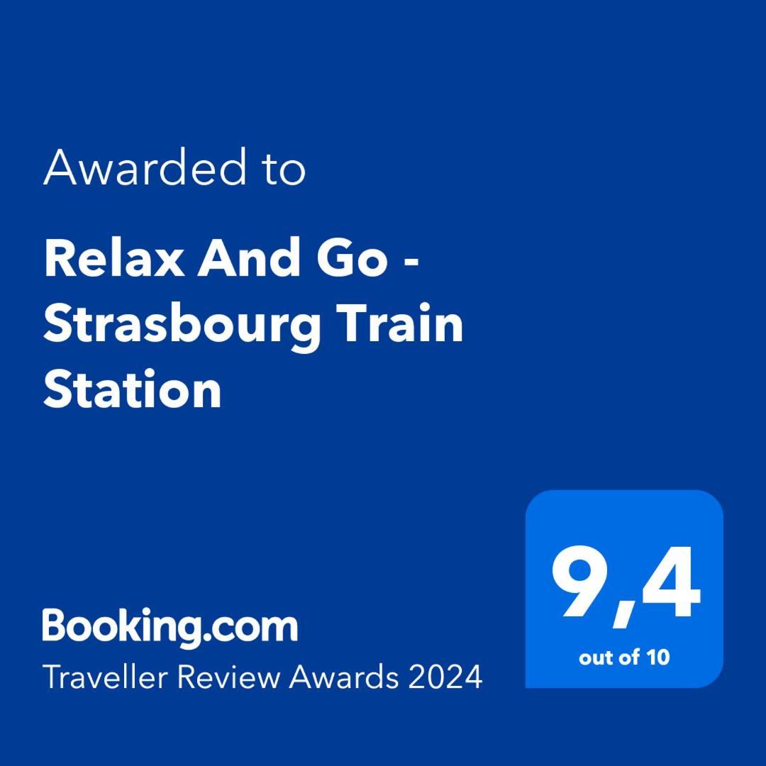 Relax And Go - Strasbourg Train Station Apartment Bagian luar foto